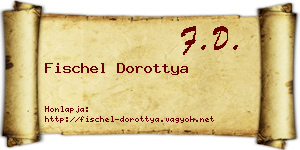 Fischel Dorottya névjegykártya